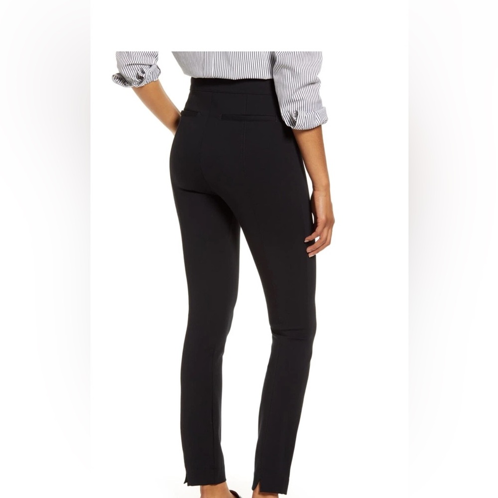 SPANX The Perfect Pant Ankle Back Seam Skinny Black SZ S